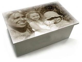 personalised photo keepsake box by picture proud ltd