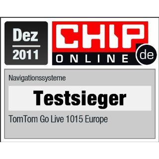 TomTom GO LIVE 1015 Europe (12,7cm (5 Zoll) Fluid Touch Display, HD Traffic, Google, Expedia, Bluetooth, Parkassistent, Europa 45) Navigation & Car HiFi