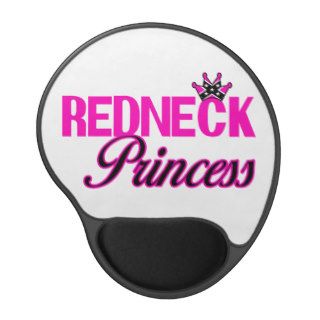 Hot Pink Rebel Redneck Princess Gel Mouse Mat