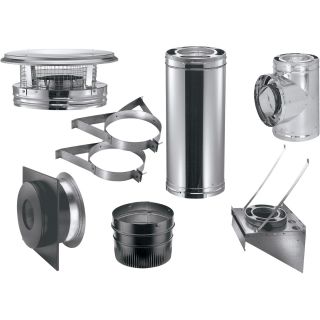 DuraVent DuraPlus Through-The-Wall Chimney Kit  Venting