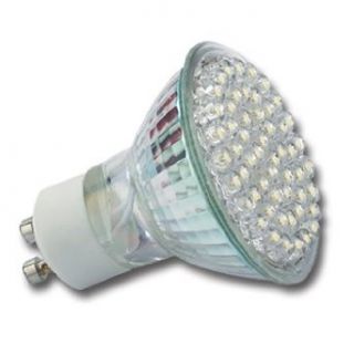 LUMIRA LED Leuchte mit 60 LEDs und 220 Lumen, Warmwei, GU10, 60 Abstrahlwinkel, 3,0 Watt, 230V Beleuchtung