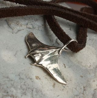 manta ray necklace by caroline brook