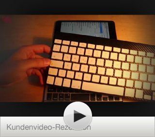 iPad Mini Aluminium Case Tastatur Deutsch IQ RKS Layout Computer & Zubehr
