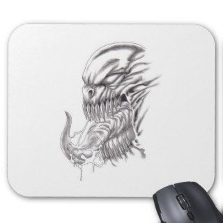 Monster Art Drawing Mousepad