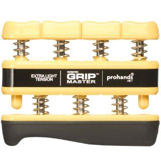 Pro Hands Fingertrainer Gripmaster x light, Yellow, 230x140 Sport & Freizeit