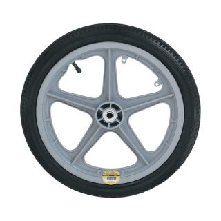  16in. Poly Wheel and Tire  Pneumatic Spoked Wheels