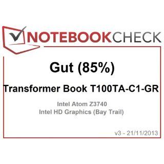 Asus Transformer Book T100TA 25.65 cm Convertible Computer & Zubehr
