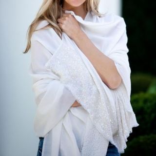 cashmere glitter shawl by willowcashmere