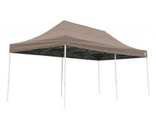 ShelterLogic 10x20 Straight Leg Popup Desert Bronze Canopy —