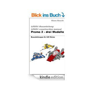 Promo 2   Bauplne fr 245 Bausteine   LEGO Bauanleitung   construction manual eBook Klaus Roscik Kindle Shop