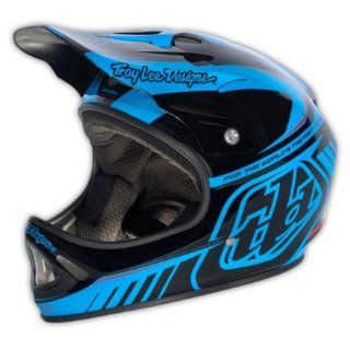 Troy Lee Designs Downhill Helm D2 Delta blue/black Sport & Freizeit