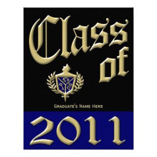 Class of 2011 Blue Crest Graduation Announcement