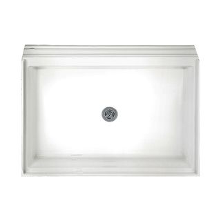 American Standard Acrylic Single Threshold White Shower Base American Standard Bath Fixtures