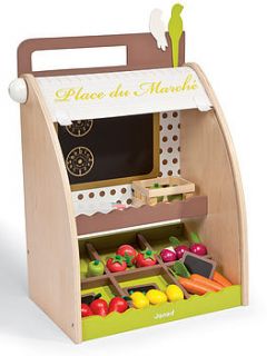 portable wooden market stall by lula sapphire