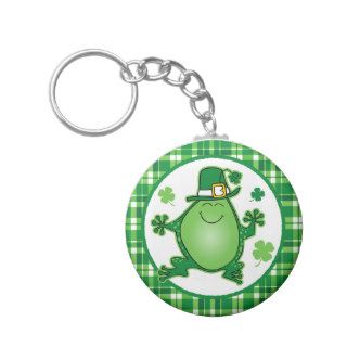 Leprechaun Frog Keychain