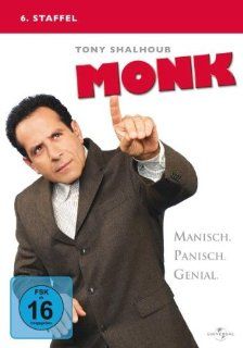 Monk   6. Staffel [4 DVDs] Tony Shalhoub, Ted Levine, Traylor Howard, Jeff Beal, Jerry Levine DVD & Blu ray