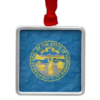 NEBRASKA CHRISTMAS TREE ORNAMENTS