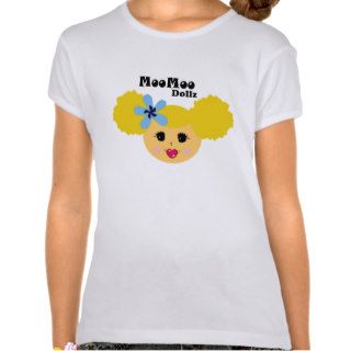 Blonde Pucker Lip Moo Moo Dollz Shirt