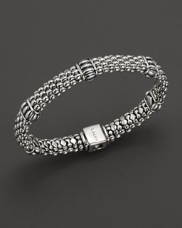Lagos Rope Bracelet with Fluted Sterling Silver Stations's