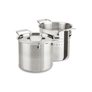 d5 Brushed Stainless Steel 7 qt. Multi Pot