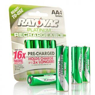Rayovac Platinum Rechargeable Batteries NiMH   8 AA