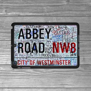 abbey road street sign ipad mini case by crank