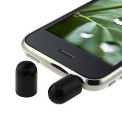 Black Mini Microphone Recorder for Apple iPad/ iPhone/ iPod Eforcity Cases & Holders