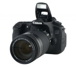 Canon EOS 60D DSLR 18MP Camera w/ Lens, Bag, 16GB Card & Accessories —