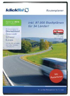 klickTel Routenplaner Sommer 2014 Software