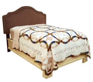 Victoria 100Cotton Handcrafted Full/Queen Size Quilt —