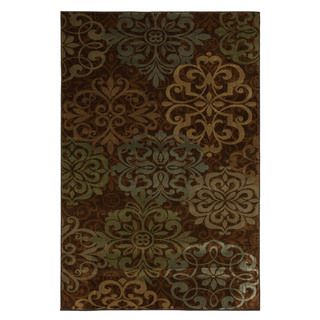 Guilded Medallions Brown Rug (8 X 10)