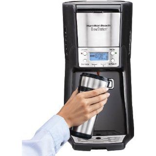 Hamilton Beach 48464 Brewstation Summit 12 Cup Programmable Coffeemaker with Filter and Water Filter Replacement Pods and Handle Kitchen & Dining