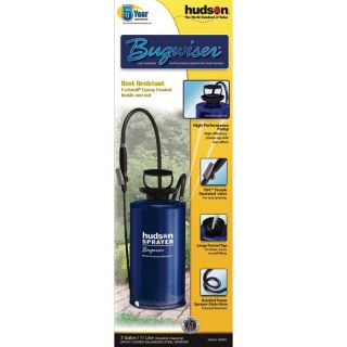 Hudson Bugwiser Galvanized Sprayer — 3 Gallon, 40 PSI, Model# 62063  Portable Sprayers