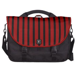 Sassy Black Stripes, Modern, Hip and Trendy Bag Computer Bag