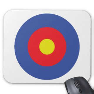bow and arrow target   aim mouse pad