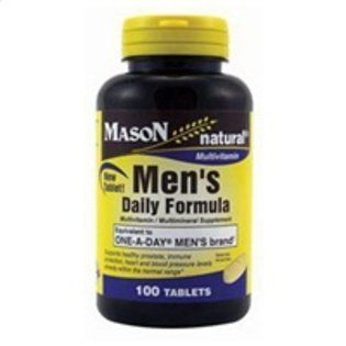 MEN'S DAILY FORMULA equivalent to ONE A DAY MEN'S BRAND Health & Personal Care