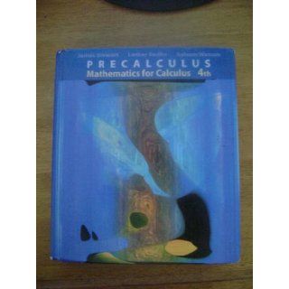 Precalculus Mathematics for Calculus, TEXT ONLY, 4th edition, hc, 2002 Stewart / Redlin / Watson Books