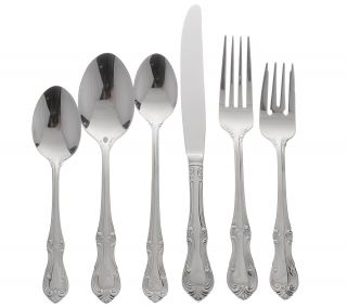 RSVP 18/10 Stainless 102 Piece Service for 12 Flatware Set —