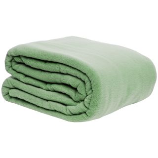 Lcm Home Fashions Supreme Warmth Fleece Blanket Green Size Full