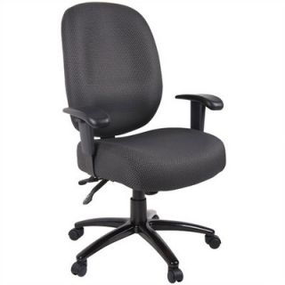 Aaria Dido Mid Back Task Chair ADID3 Fabric Grey, Tilt Standard