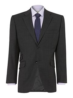Crawford Birdseye Suit Charcoal