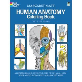 Human Anatomy Coloring Book (Dover Children's Science Books) Margaret Matt Books