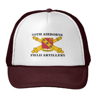 319TH AIRBORNE FIELD ARTILLERY TRUCKER HAT