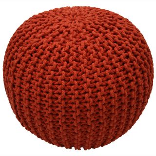 Nuloom Handmade Casual Living Disco Cables Pouf