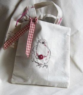 christmas robin gift bag by jammy things