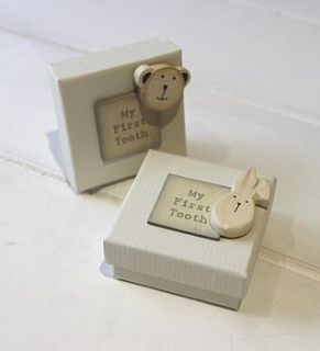 baby's first tooth box by posh totty designs interiors