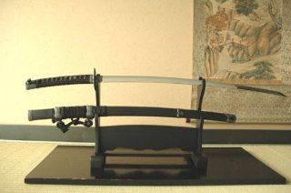 Japanese Katana Sword/Ninja Sword Tachi Series Yamamoto Samonji  Martial Arts Ninja Weapons  Sports & Outdoors