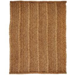 Hand woven Dharma Jute Flatbraid Jute Rug (8 X 10)