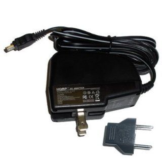 HQRP Wall AC Power Adapter compatible with Sony HandyCam DCR TRV250 DCR TRV260 DCR TRV280 Camcorder   (incl. USA Plug & Euro Adapter)  Camera Power Supplies  Camera & Photo