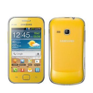 Samsung Galaxy Ace Duos S6802 Yellow Android WiFi Dual SIM Cell Phone Cell Phones & Accessories